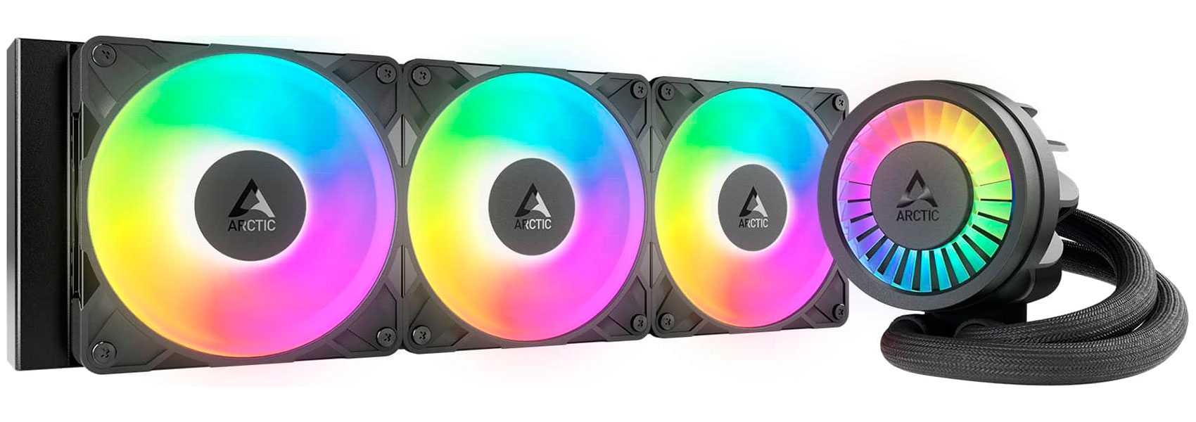 Изображение товара СЖО для процессоров Arctic Liquid Freezer III Pro 360 A-RGB Black (ACFRE00184A)