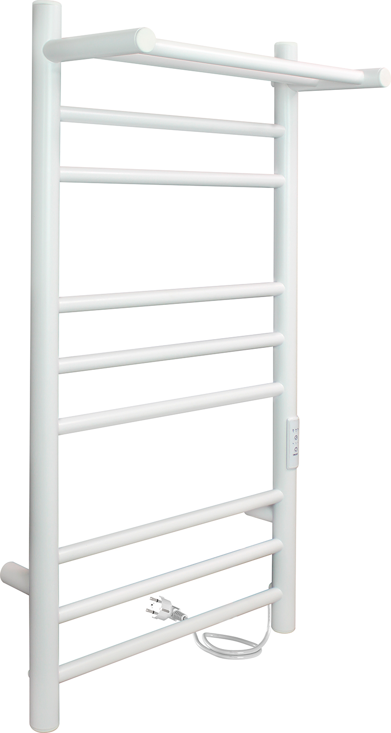 

Электрический полотенцесушитель Indigo Line Trinity, с полкой, белый матовый (LСLTE80-40PWMRt)