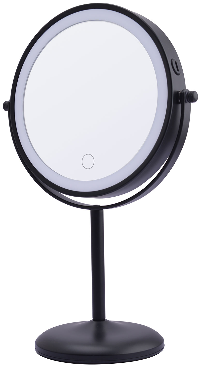 Изображение товара Зеркало косметическое Hasten c x7 увеличением и LED подсветкой с диммированием (HAS1824)