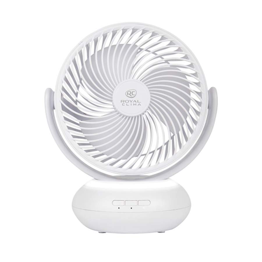 Изображение товара Портативный вентилятор Royal Clima RSF-0701E-WT 5Вт аккумулятор до 10,5 часов белый