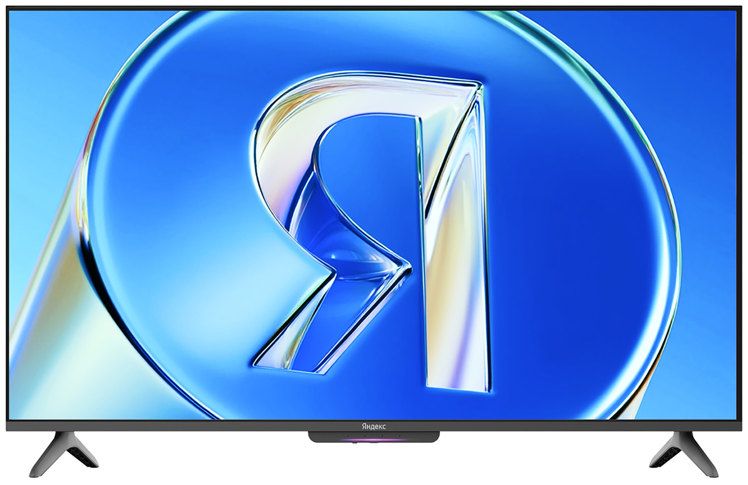 Изображение товара Телевизор Яндекс ТВ Станция Бейсик QLED 43 с Алисой Smart TV разрешение 4K Изображение товара Телевизор Яндекс ТВ Станция Бейсик QLED 43 с Алисой Smart TV разрешение 4K