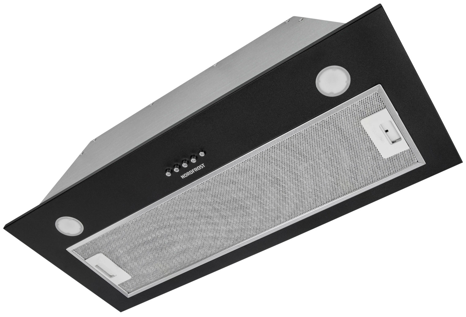 Изображение товара Встраиваемая вытяжка NordFrost FB 9060 B 70 см черная со светодиодным освещением