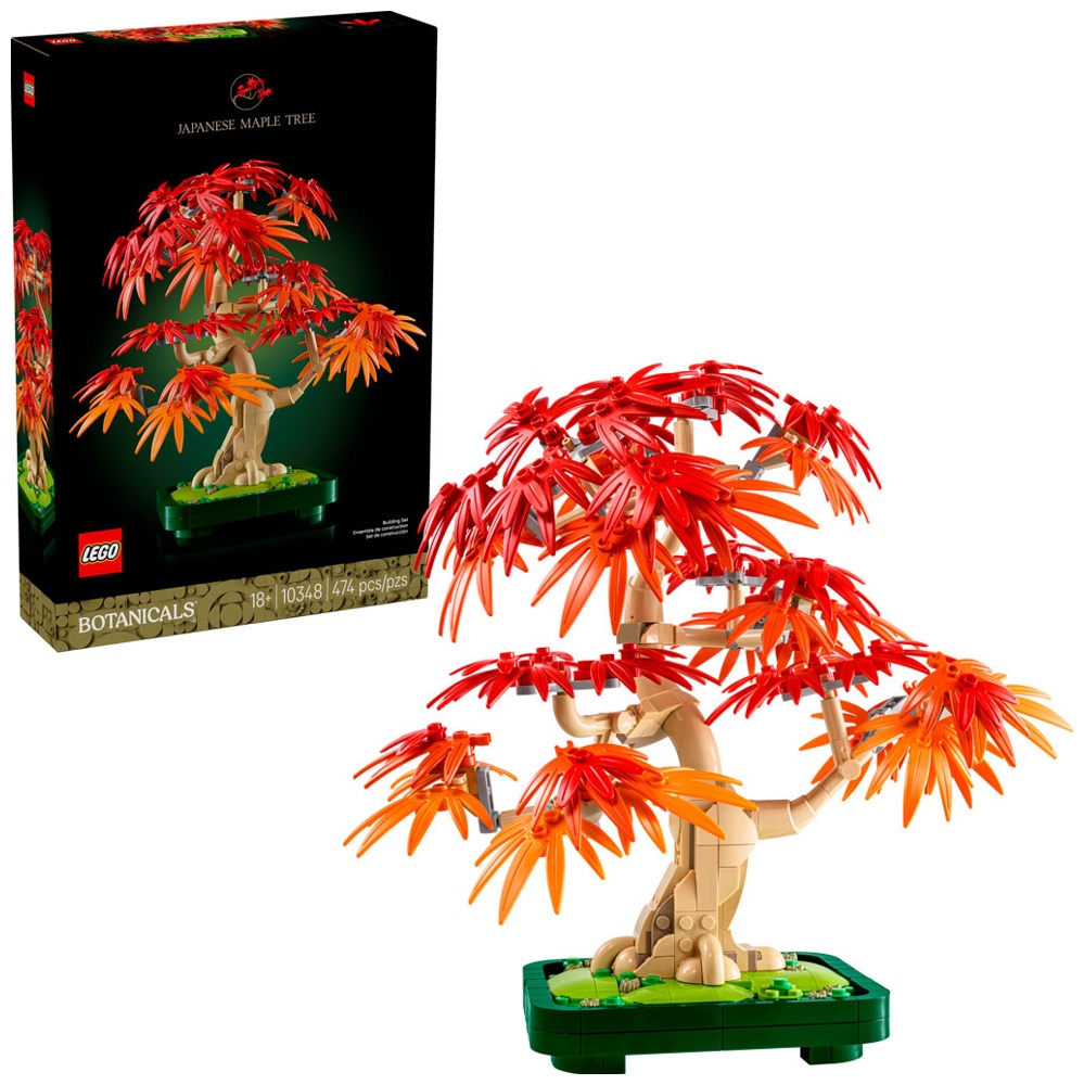 Изображение товара Конструктор LEGO Botanicals Бонсай из японского красного клена 10348 для взрослых