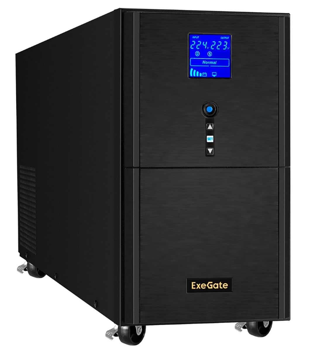 Изображение товара Источники бесперебойного питания ExeGate SN-5000.LCD.AVR для котлов 5000 ВА LCD