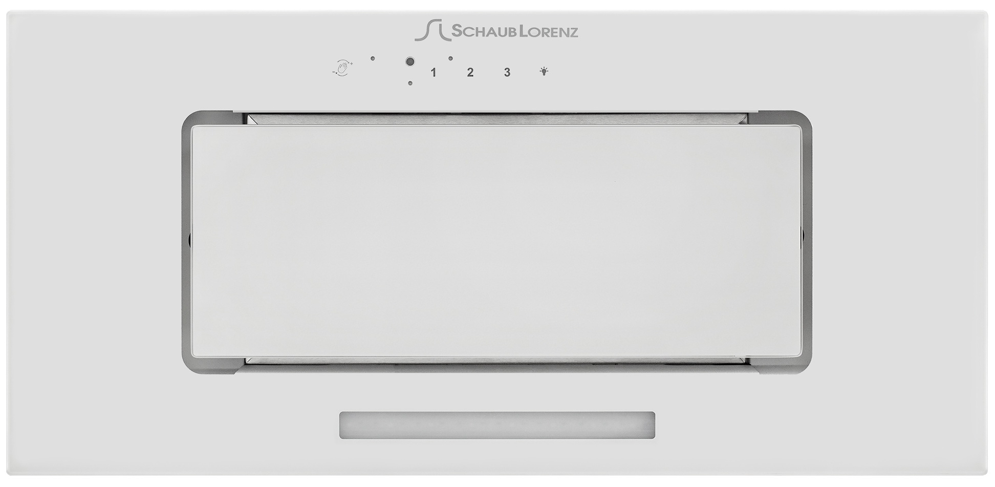 Изображение товара Встраиваемая вытяжка Schaub Lorenz SLD EL5530 белая с стеклом, 1100 м3/ч, 3 скорости