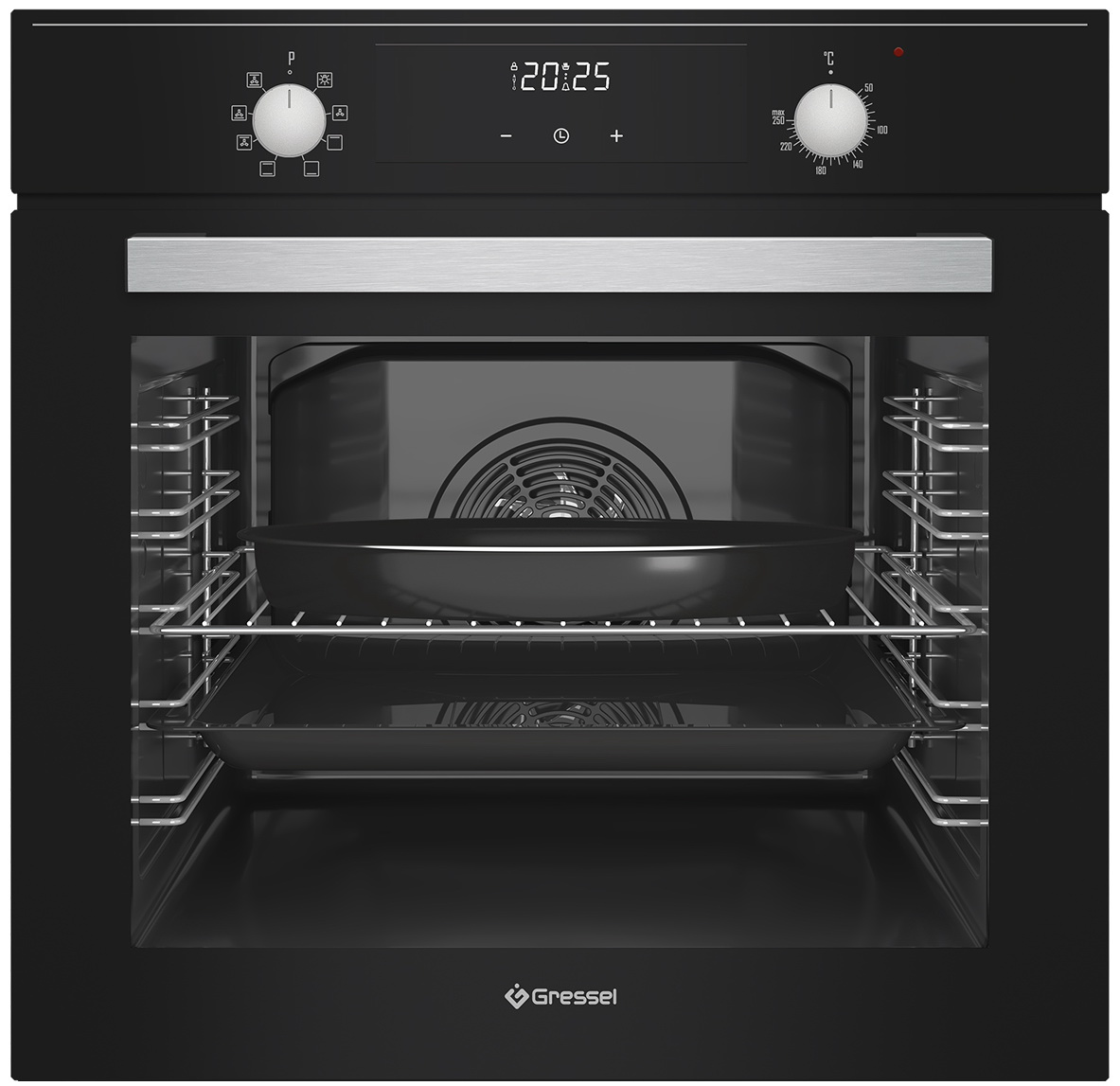

Электрический духовой шкаф Gressel U6EB58200, Черный