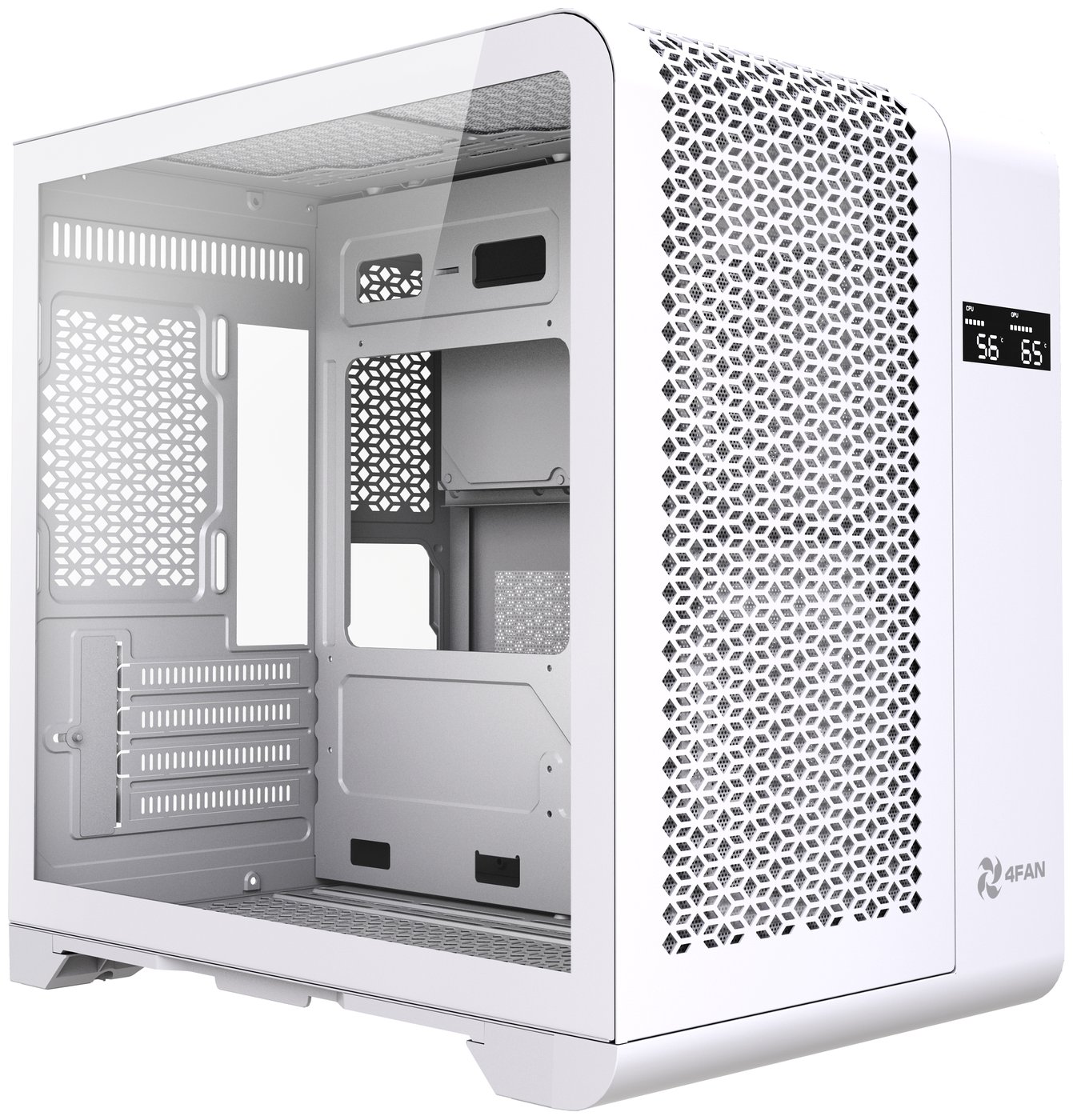 Изображение товара Компьютерный корпус 4FAN XZ Bit White (XZBMAWFN)