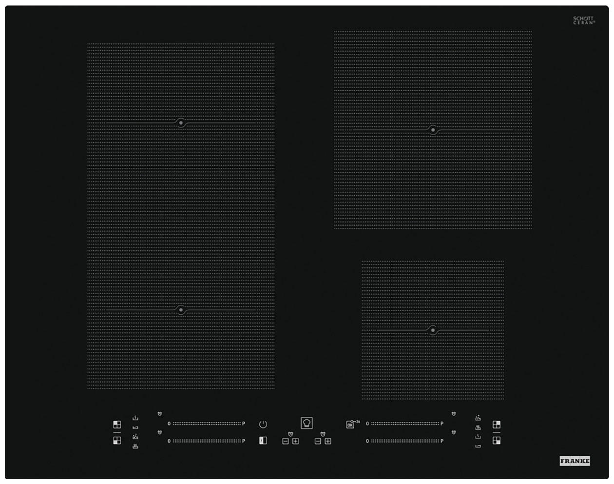 Изображение товара Электрическая варочная панель Franke FMA 654 I F KL BK, черный