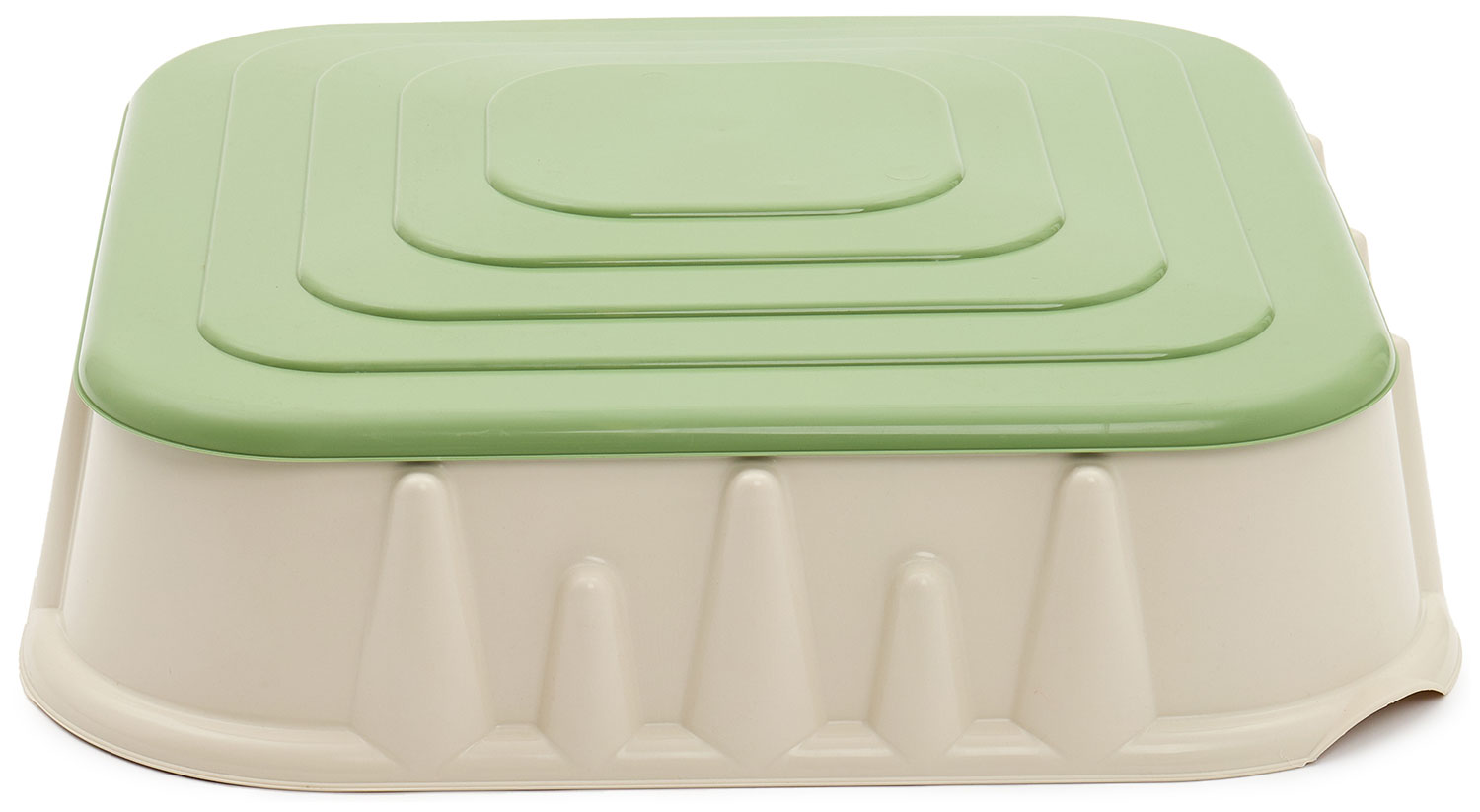 Изображение товара Бассейн-песочница с крышкой ZebraToys Квадратная (26-0012)