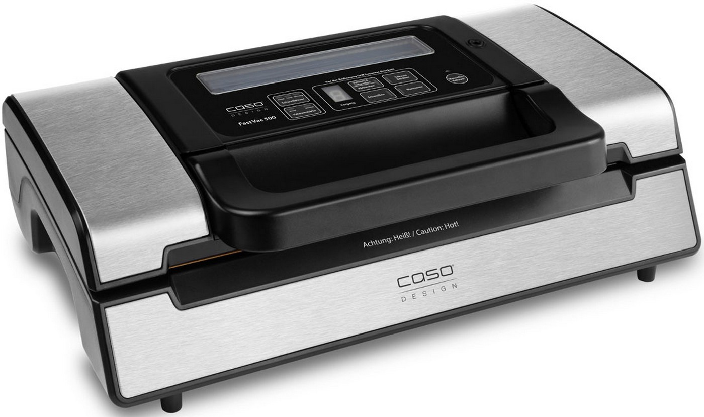 Изображение товара Профессиональный вакуумный упаковщик Caso FastVAC 500 для сухих и влажных продуктов