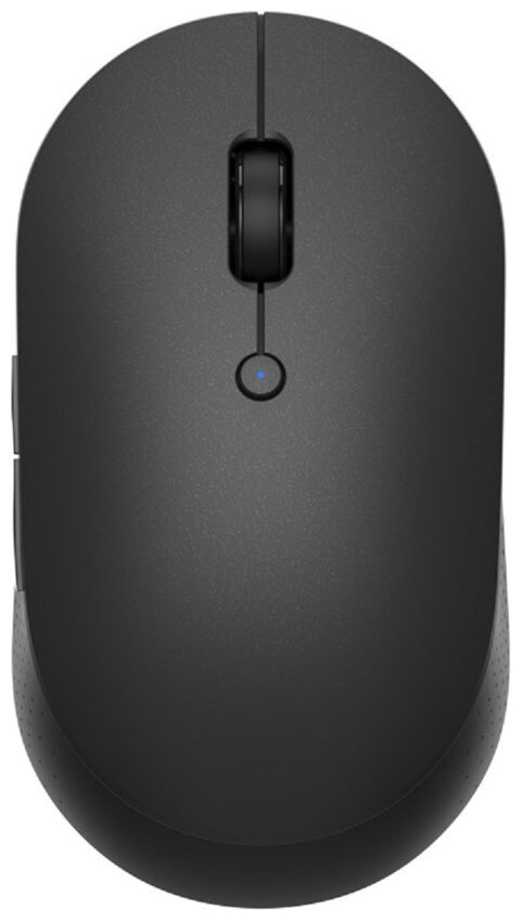 Мышь Xiaomi Mi Dual Mode Wireless Mouse Silent Edition (Black) HLK4041GL new morandi wireless bluetooth dual mode mouse silent and comfortable charging mouse
