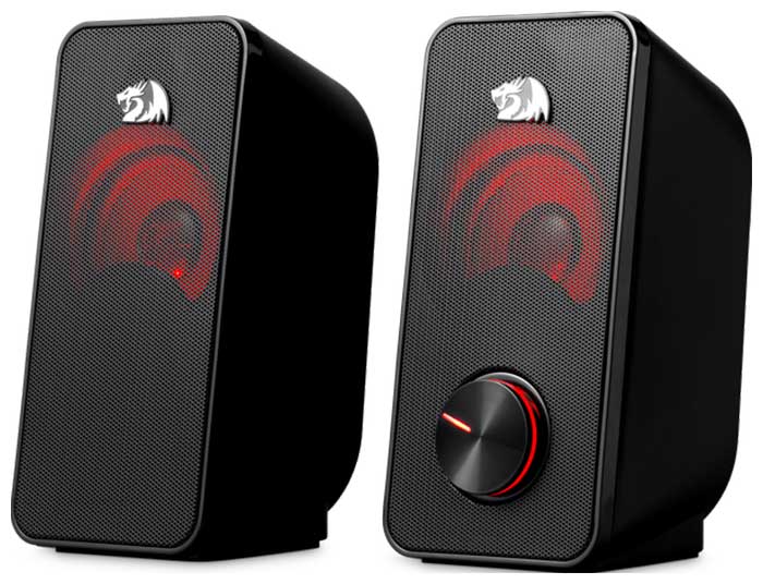 Изображение товара Акустическая система Redragon Stentor 2.0, 6 Вт, USB питание Изображение товара Акустическая система Redragon Stentor 2.0, 6 Вт, USB питание
