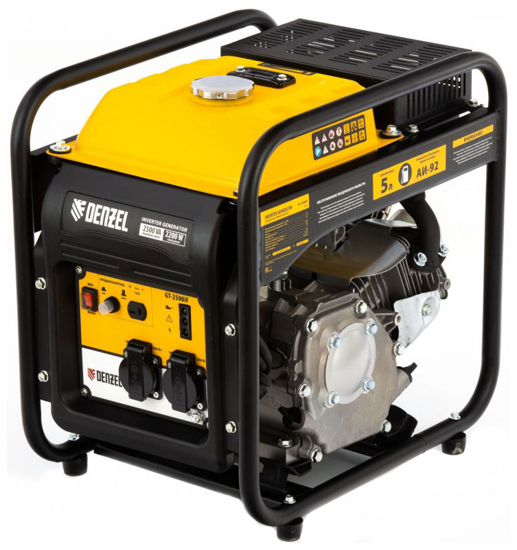Изображение товара Электрический генератор и электростанция Denzel 94704 GT-2500iF