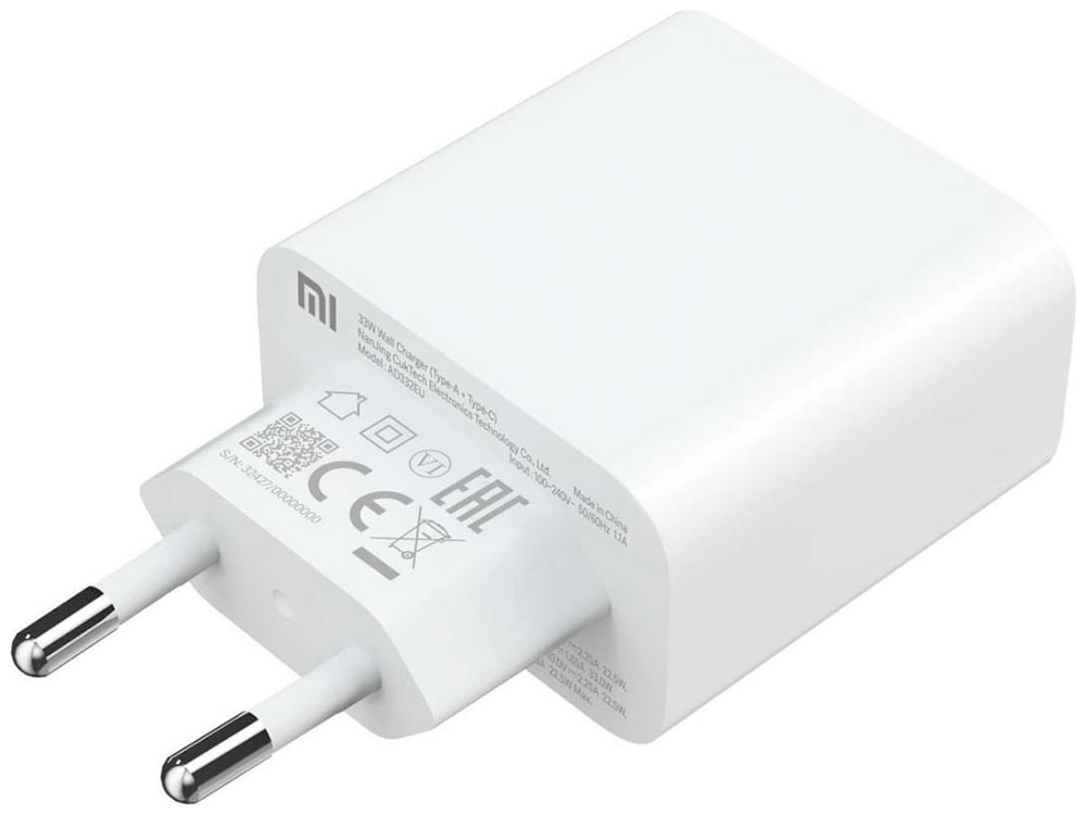 Зарядное устройство Xiaomi Mi 33W Wall Charger (Type-A+Type-C)