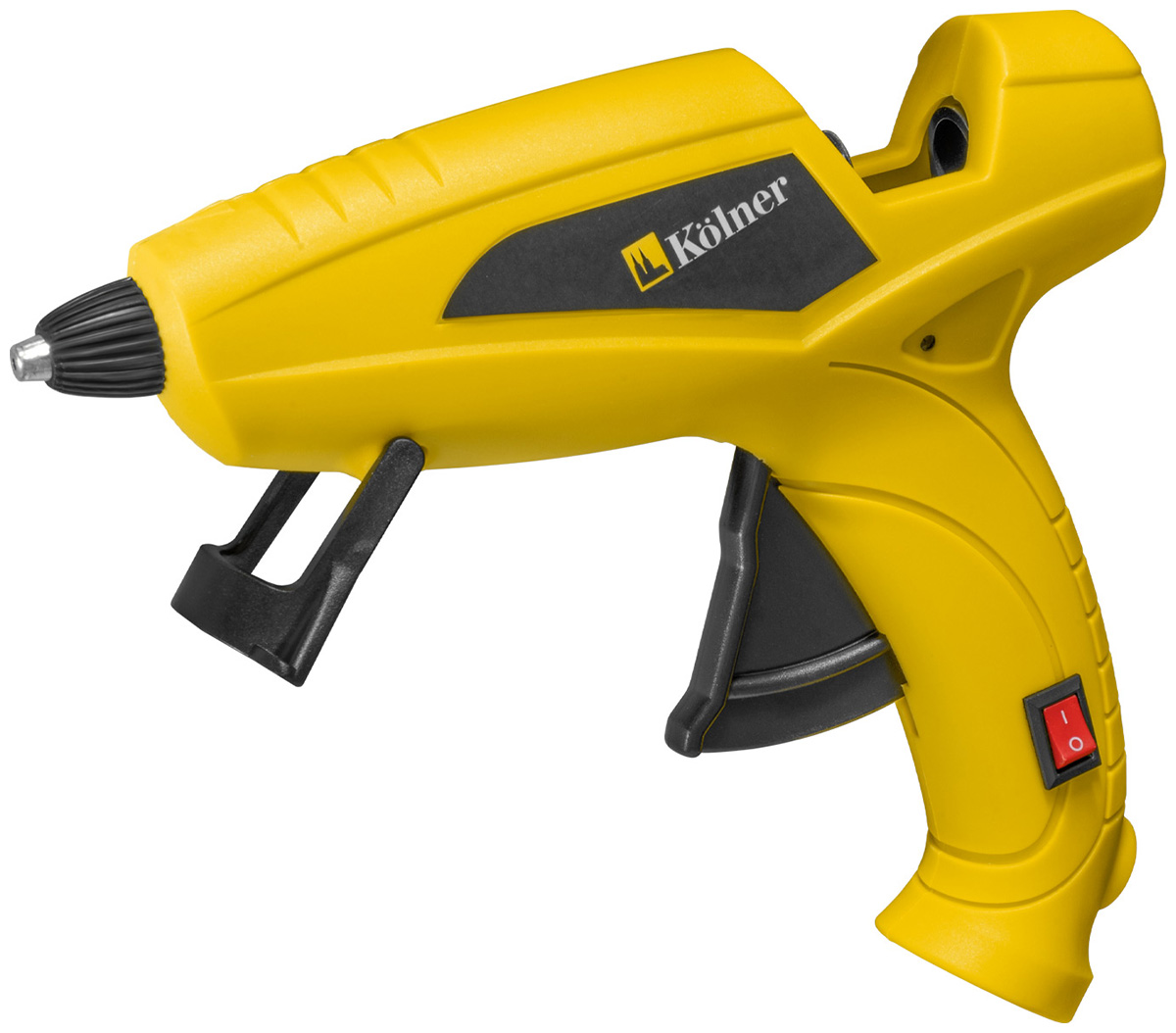 Изображение товара Клеевой пистолет Kolner KGG 11/80 с быстрым нагревом и комплектом из 2 стержней