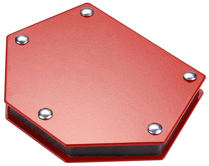Уголок магнитный для сварки Deko DKMC5 красный уголок магнитный bohrer m5 до 34 кг удержание