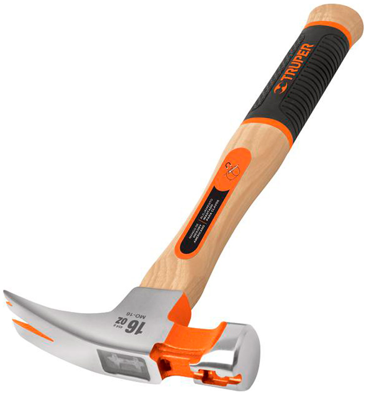 Изображение товара Молоток столярный Truper ручка 33 см 0,45 кг MOR-16 16658