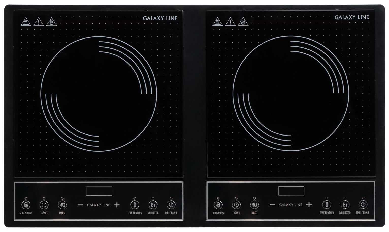 

Настольная плита Galaxy GL3062, Черный