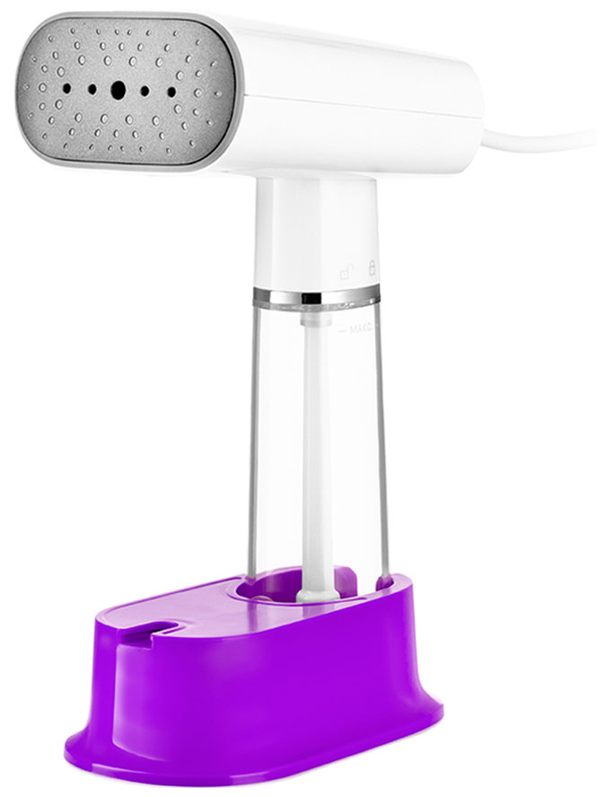 Отпариватель ручной Kitfort КТ-9101-1 бело-фиолетовый отпариватель kitfort кт 9101 1 ручной бело фиолетовый