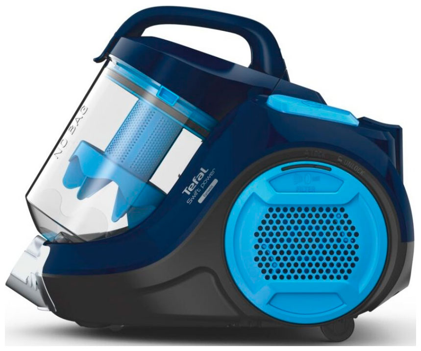 

Пылесос напольный Tefal Swift Power Cyclonic TW2971EA, Синий