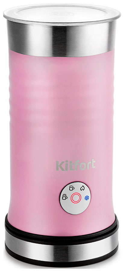 Капучинатор Kitfort Kitfort КТ-786-1, лавандовый капучинатор kitfort кт 786 2 темно бирюзовый