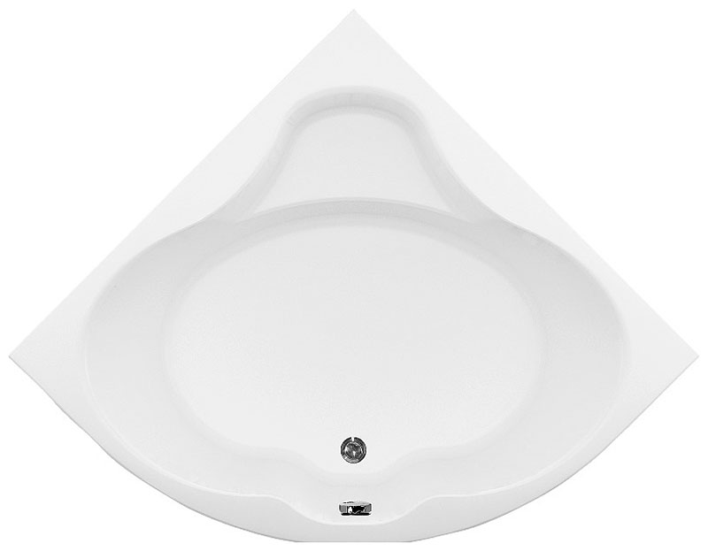 Изображение товара Акриловая ванна Aquanet Santiago 160x160 белый (00204034)