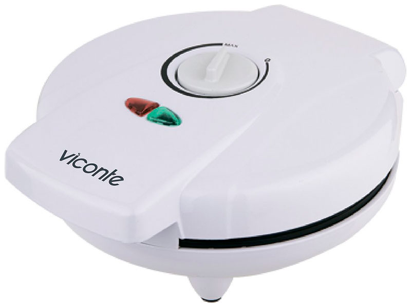 Вафельница Viconte VC-163 белая настольная плита viconte vc 905 белая