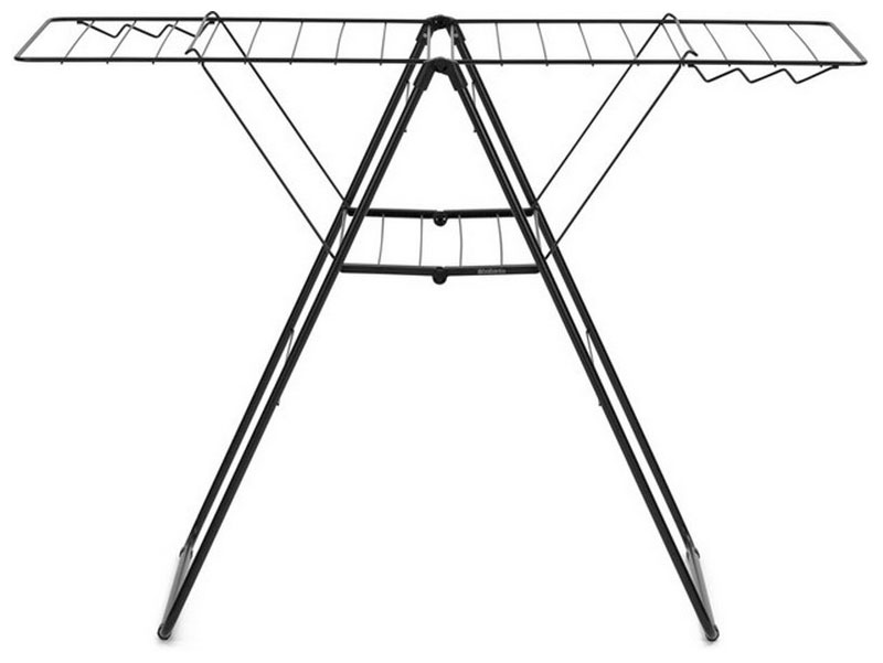 Изображение товара Сушилка для белья Brabantia "HangOn" напольная черный матовый 20м навески, 403408