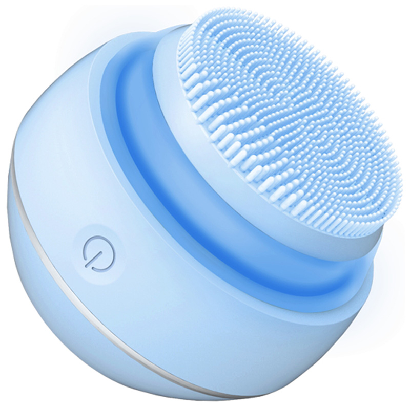 Массажер для ультразвуковой чистки лица FitTop L-Sonic FLQ952 BLUE массажер для ультразвуковой чистки лица fittop l sonic light blue flq952