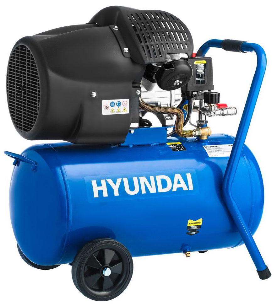 

Компрессор масляный Hyundai HYC 4050 поршневой, Синий