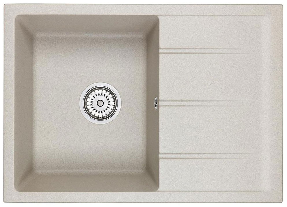 Изображение товара Кухонная мойка Emar EMQ-1700.Q Барит с крылом компактная и прочная