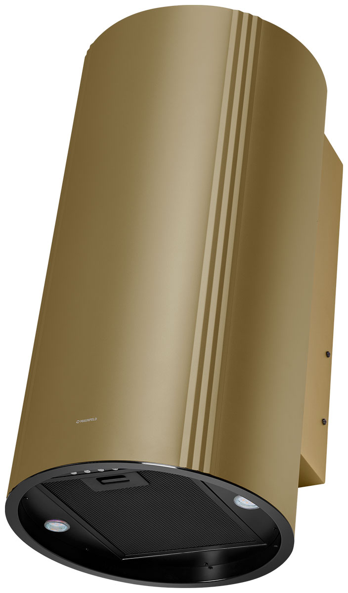 Изображение товара Вытяжка Maunfeld Lee Side 397 золотой с механическим управлением и высокой производительностью