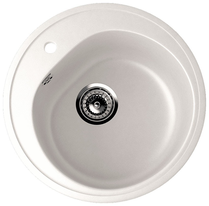 

Кухонная мойка Ulgran U-101/ультра-белый U-101-341