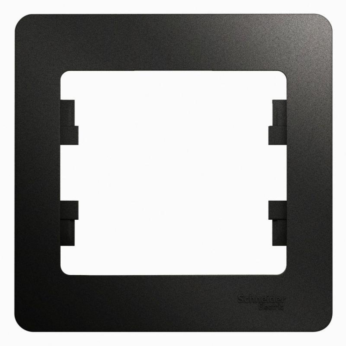 Изображение товара Рамка декоративная 1-м Glossa антрацит Systeme Electric IP20