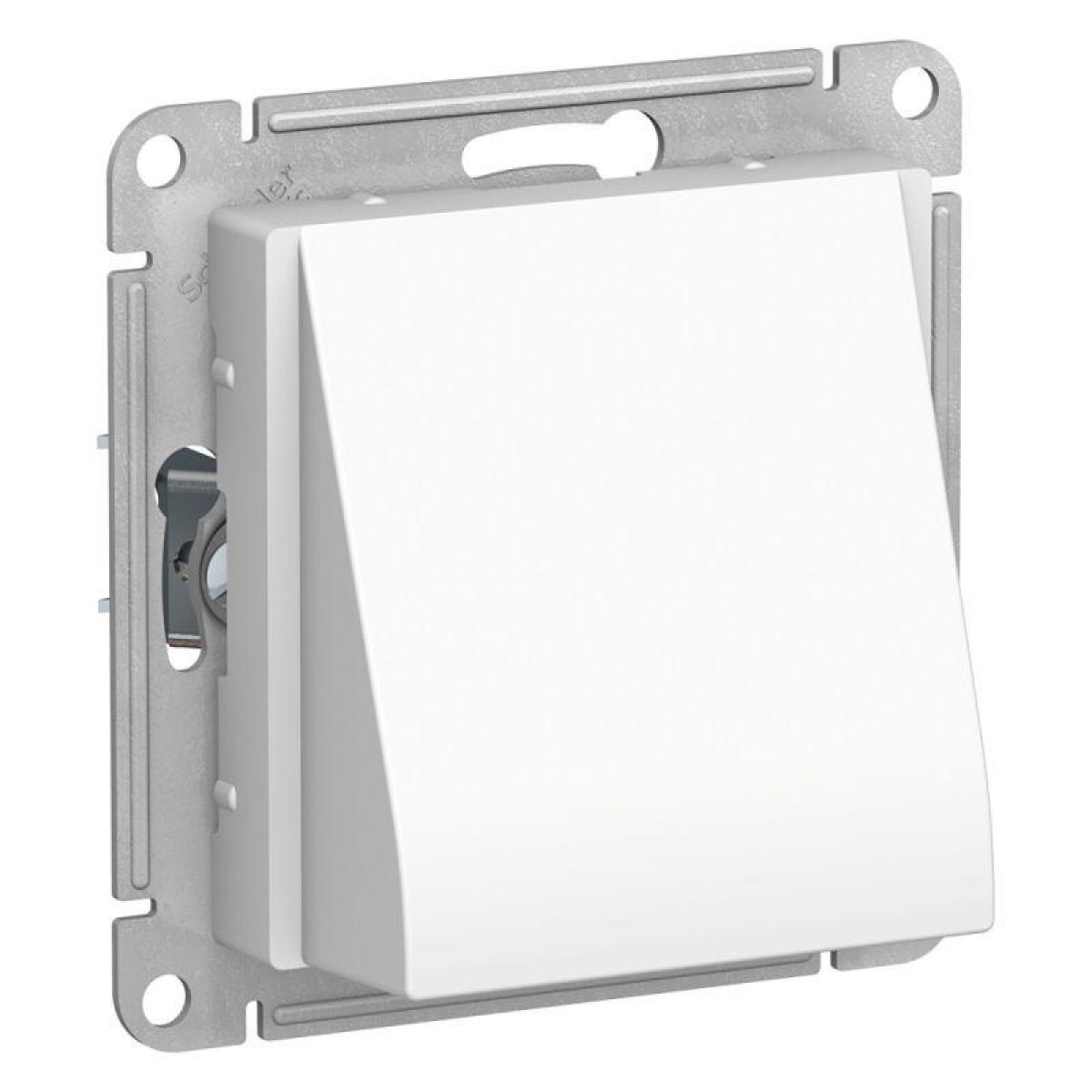 Изображение товара Выключатели, переключатели и диммеры Systeme Electric AtlasDesign белые