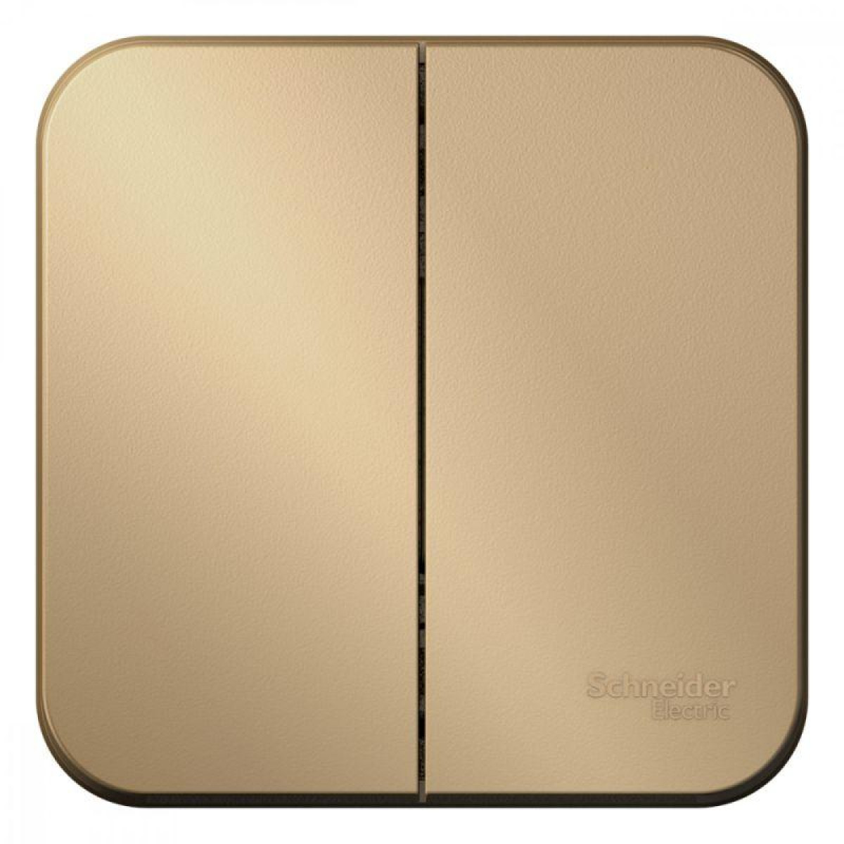 Изображение товара Выключатель 2-кл. ОП Blanca 10А IP20 с изолирующей пластиной титан Изображение товара Выключатель 2-кл. ОП Blanca 10А IP20 с изолирующей пластиной титан