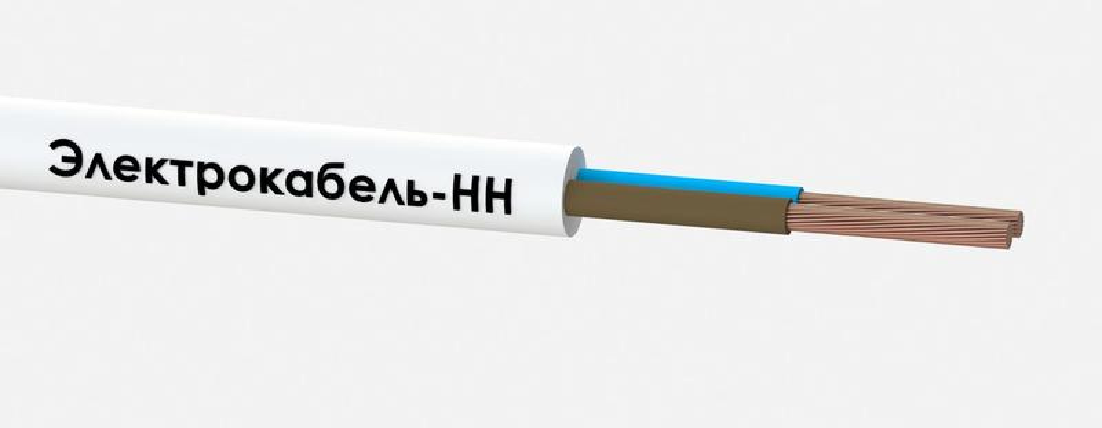 Изображение товара Кабели, провода и аксессуары Электрокабель НН Провод ПВС 2х1.0 Б 380В (уп.100м)