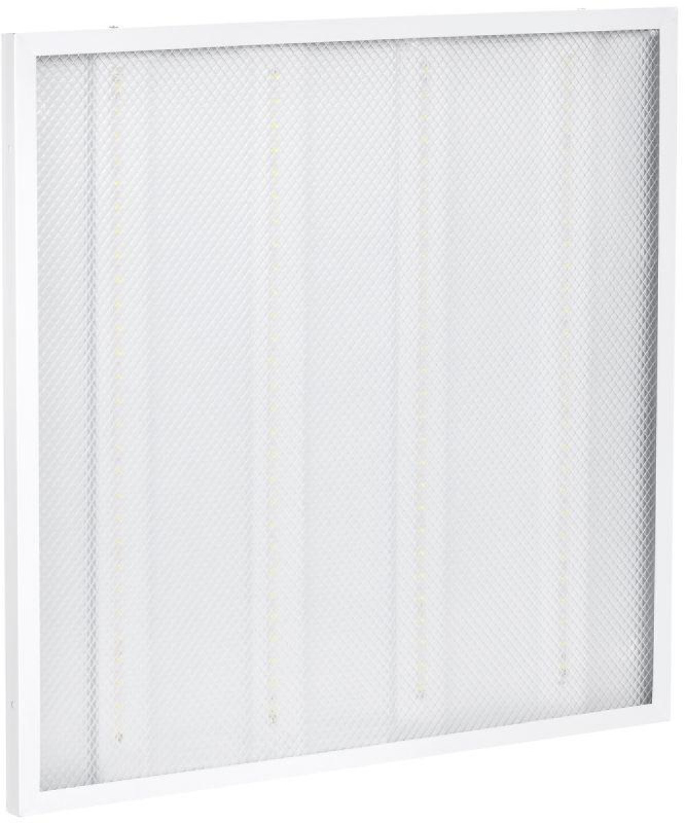 Изображение товара Светильник светодиодный IEK ДВО 6561-P 36Вт 4000К 595х595х20 универс. рассеив. призма с драйвером панель