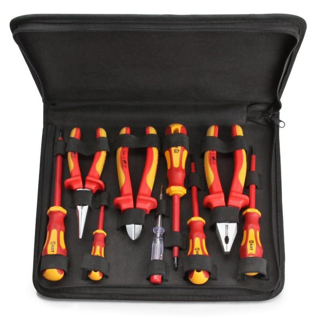 Изображение товара Набор диэлектрического инструмента КВТ Профи НИИ-18 73301 для электромонтажных работ