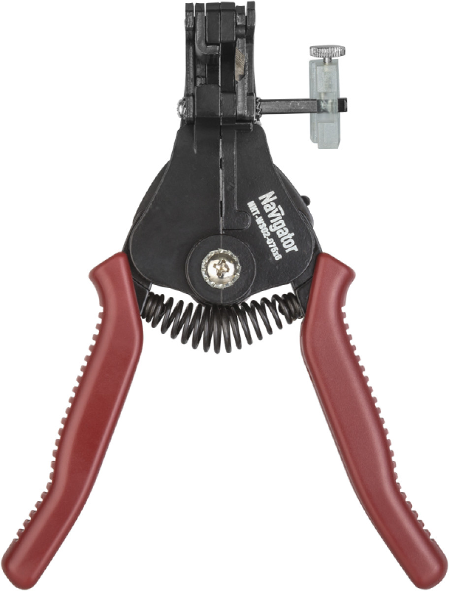 Изображение товара Инструмент для зачистки кабеля Navigator NHT-WS02-075х6, съемник изоляции, Китай