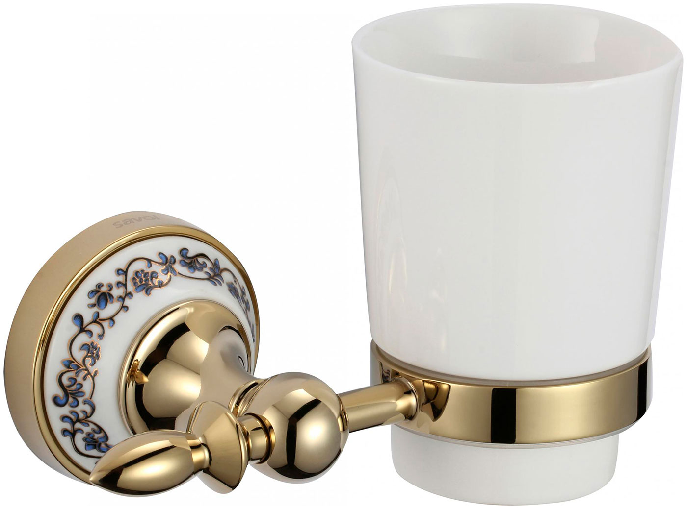 Изображение товара Стакан керамический с настенным держателем Savol 68b S-06858B