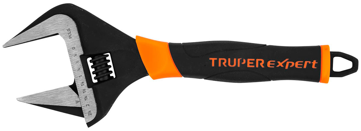 Ключ разводной Truper с узкими губками, 300 мм, PET-12XA (101036)