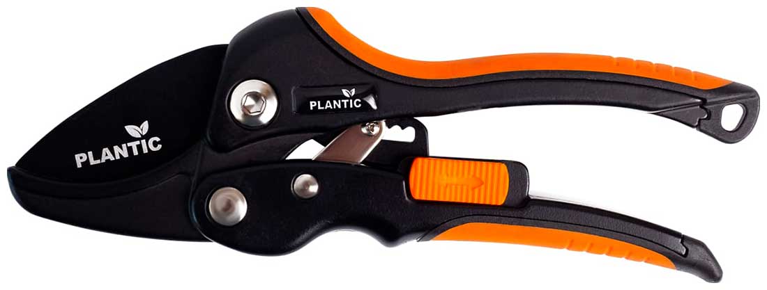 Изображение товара Профессиональный секатор Plantic Pro82 с храповым механизмом 23 мм диаметр