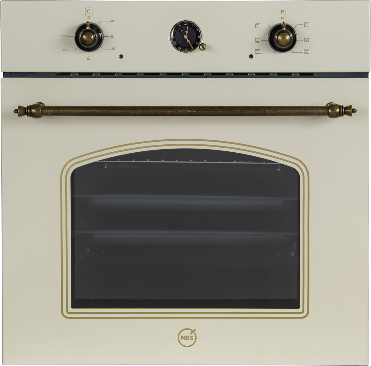 Изображение товара Электрический духовой шкаф MBS DE-606IV с грилем и паровой очисткой