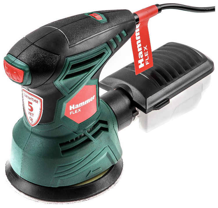 Изображение товара Эксцентриковая шлифовальная машина Hammer OSM260 125 мм 260 Вт