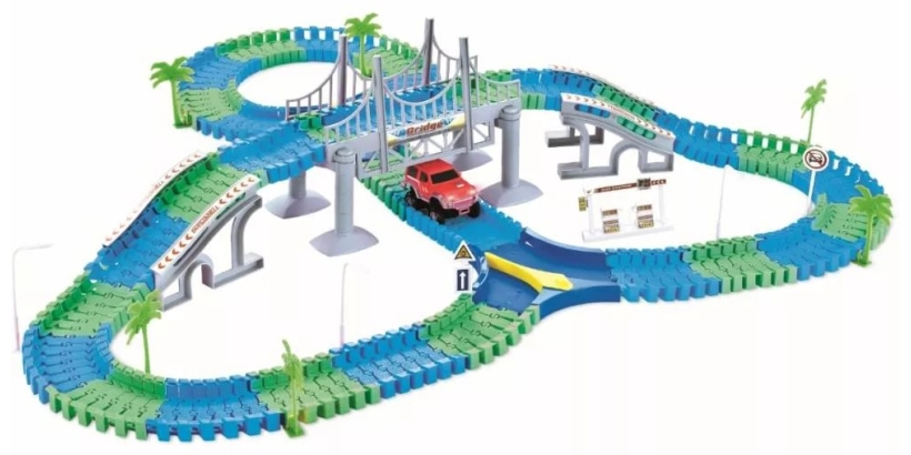 Изображение товара Гибкий трек 1 Toy "Мегаполис" Т10556