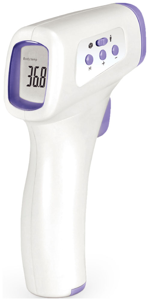Термометр медицинский B.Well WF-4000 бесконтактный, профессиональное измерение медицинский стекло термометр большой экран клиническое медицинское температура лихорадка и холодный медицинский термометр 1 шт