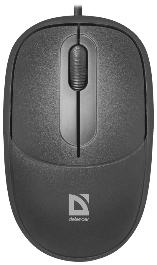 Проводная мышь Defender Datum MS-980 черный,3 кнопки,1000dpi (52980) мышь defender patch ms 759 52759 черная 1000dpi 3 кнопки