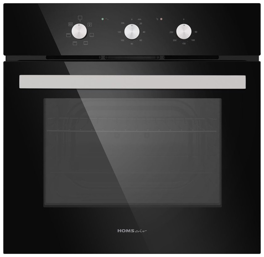 Изображение товара Электрический духовой шкаф Homsair OES657BK с грилем и таймером
