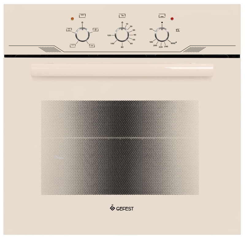 Изображение товара Газовый духовой шкаф Gefest ДГЭ 621-01 В1 с грилем и таймером, кремовый